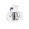 From The Anvil Polished Chrome Round Thumbturn Set (Plain)