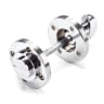 From The Anvil Polished Chrome Round Thumbturn Set (Plain)