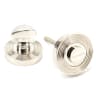 From The Anvil Polished Nickel Round Thumbturn Set (Beehive)