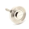 From The Anvil Polished Nickel Round Thumbturn Set (Beehive)