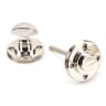 From The Anvil Polished Nickel Round Thumbturn Set (Beehive)