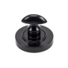 From The Anvil Black Round Thumbturn Set (Plain)