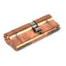 From The Anvil Polished Bronze 35/45 5pin Euro Cylinder KA