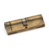 From The Anvil Aged Brass 45/45 5pin Euro Cylinder KA