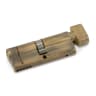 From The Anvil Aged Brass 40/40 5pin Euro Cylinder/Thumbturn KA