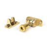 From The Anvil Polished Brass Brompton Brighton Fastener (Radiused)