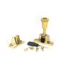 From The Anvil Polished Brass Brompton Brighton Fastener (Radiused)