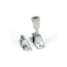 From The Anvil Satin Chrome Brompton Brighton Fastener (Radiused)