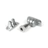 From The Anvil Satin Chrome Brompton Brighton Fastener (Radiused)
