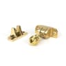 From The Anvil Polished Brass Prestbury Brighton Fastener (Radiused)