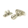 From The Anvil Polished Nickel Prestbury Brighton Fastener (Radiused)