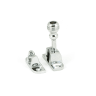 From The Anvil Polished Chrome Prestbury Brighton Fastener (Radiused)