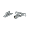 From The Anvil Satin Chrome Brompton Brighton Fastener - Narrow (Square)