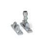 From The Anvil Satin Chrome Beehive Brighton Fastener - Narrow (Square)