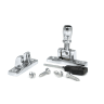 From The Anvil Polished Chrome Mushroom Brighton Fastener - Narrow (Square)