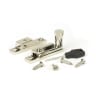 From The Anvil Polished Nickel Brompton Quadrant Fastener - Narrow