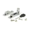 From The Anvil Polished Chrome Brompton Quadrant Fastener - Narrow