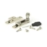 From The Anvil Polished Nickel Prestbury Quadrant Fastener - Narrow