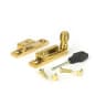 From The Anvil Polished Brass Beehive Quadrant Fastener - Narrow