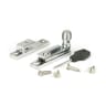 From The Anvil Satin Chrome Beehive Quadrant Fastener - Narrow