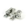 From The Anvil Satin Chrome Mushroom Quadrant Fastener - Narrow