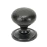 From The Anvil Aged Bronze Hammered Mushroom Cabinet Knob 38mm