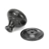 From The Anvil Aged Bronze Hammered Mushroom Cabinet Knob 38mm