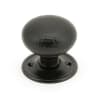 From The Anvil Aged Bronze Hammered Mushroom Mortice/Rim Knob Set