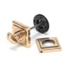 From The Anvil Polished Bronze Round Thumbturn Set (Square)