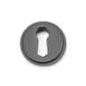 From The Anvil Aged Bronze Round Escutcheon (Plain)