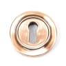 From The Anvil Polished Bronze Round Escutcheon (Plain)