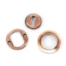 From The Anvil Polished Bronze Round Escutcheon (Plain)