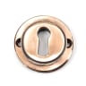 From The Anvil Polished Bronze Round Escutcheon (Square)