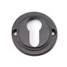 From The Anvil Aged Bronze Round Euro Escutcheon (Square)