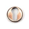 From The Anvil Polished Bronze Round Euro Escutcheon (Art Deco)