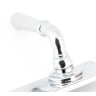 From The Anvil Polished Chrome Hammered Newbury Lever Bathroom Set