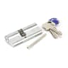From The Anvil Satin Chrome 35/45 5pin Euro Cylinder KA