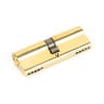 From The Anvil Lacquered Brass 45/45 5pin Euro Cylinder KA