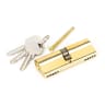 From The Anvil Lacquered Brass 45/45 5pin Euro Cylinder KA