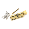 From The Anvil Lacquered Brass 35T/45 5pin Euro Cylinder/Thumbturn