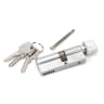 From The Anvil Satin Chrome 35T/45 5pin Euro Cylinder/Thumbturn