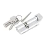 From The Anvil Satin Chrome 35/45T 5pin Euro Cylinder/Thumbturn