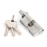From The Anvil Satin Chrome 35/35 5pin Euro Cylinder/Thumbturn KA