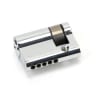 From The Anvil Polished Chrome 30/10 5pin Single Cylinder