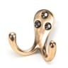 From The Anvil Polished Bronze Celtic Double Robe Hook