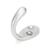 From The Anvil Satin Chrome Celtic Single Robe Hook