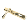 From The Anvil Polished Brass Newbury Slimline Lever Espag. Lock Set