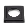 From The Anvil Matt Black Round Thumbturn Set (Square)