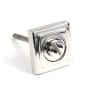 From The Anvil Polished Marine SS (316) Round Thumbturn Set (Square)