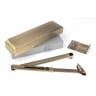 From The Anvil Aged Brass Size 2-5 Door Closer & Cover
